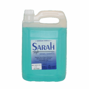 Sarah Herbal Shampoo - Superior Formula for Clean, Soft Hair (5 Liters)