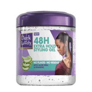 Dark and Lovely 48H Extra Hold Styling Gel with Aloe Vera & Vitamins