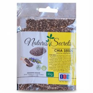 Nature's Secrets 100% Organic Chia Seeds - 50g