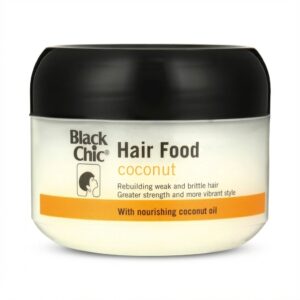 Black Chic Coconut Hair Food