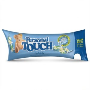 Personal Touch Soft Lily Fabric Softener & Conditioner - Value Refill Makes 2 Litres