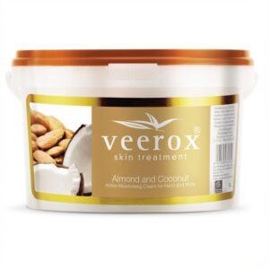 Veerox Almond & Coconut Active Moisturising Hand & Body Cream, 1L