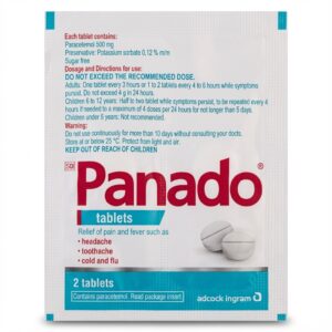 Panado 500mg Paracetamol Tablets - 2 Pack
