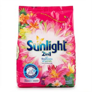 Sunlight 2in1 Hand Washing Powder with Freshness of Petals, 1kg