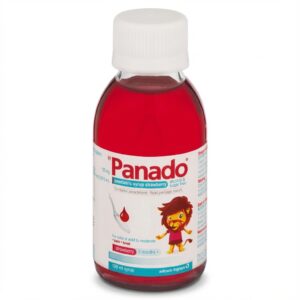 Panado Paediatric Syrup Strawberry 100ml - Alcohol & Sugar Free