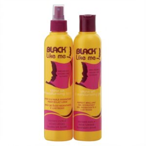 Black Like Me Shine On Oil Moisturising Spray & Gel Twinpack