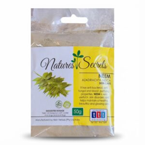 Nature's Secrets Neem Powder - Azadirachta Indica Skin & Wellness