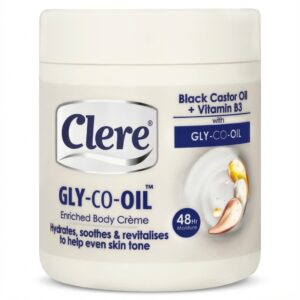 Clere GLY-CO-OIL Enriched Body Crème with Black Castor Oil + Vitamin B3