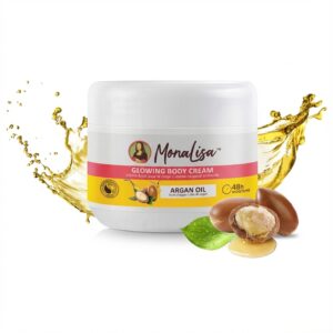Monalisa Argan Oil Glowing Body Cream - 48H Moisture
